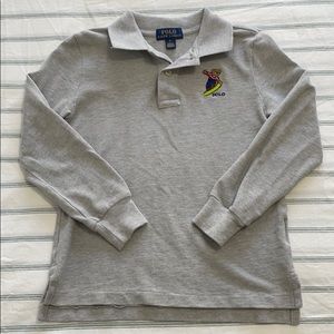 Polo Bear Boys Long Sleeve Polo